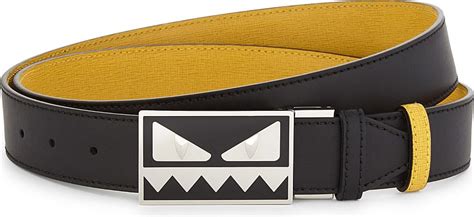 fendi monster belt|authentic men's fendi belt.